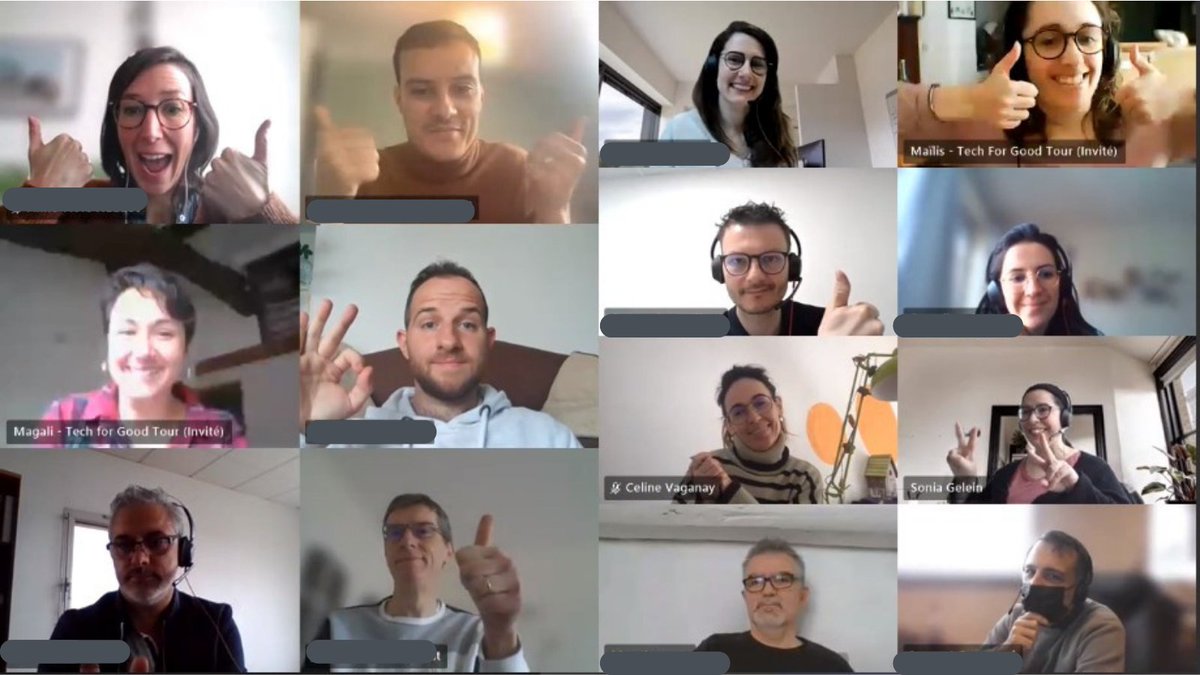 Aujourd'hui, nous avons eu le plaisir d'intervenir auprès de <a href="/CegidFrance/">Cegid France</a> afin de sensibiliser leurs collaborateur·ices à notre vision d'une tech engagée et responsable ! 
Merci à Magali et Maïlis, deux supers mobilisateur·ices, pour l'animation de cet atelier.💥

#TechForGood