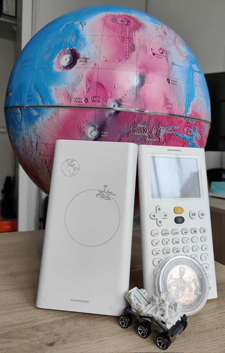 TristanDEQUAIRE's tweet photo. Merci @NumWorksFR pour cette coque édition limitée !!! 🧮 #DestinationMars https://t.co/gOK5OwaRTK