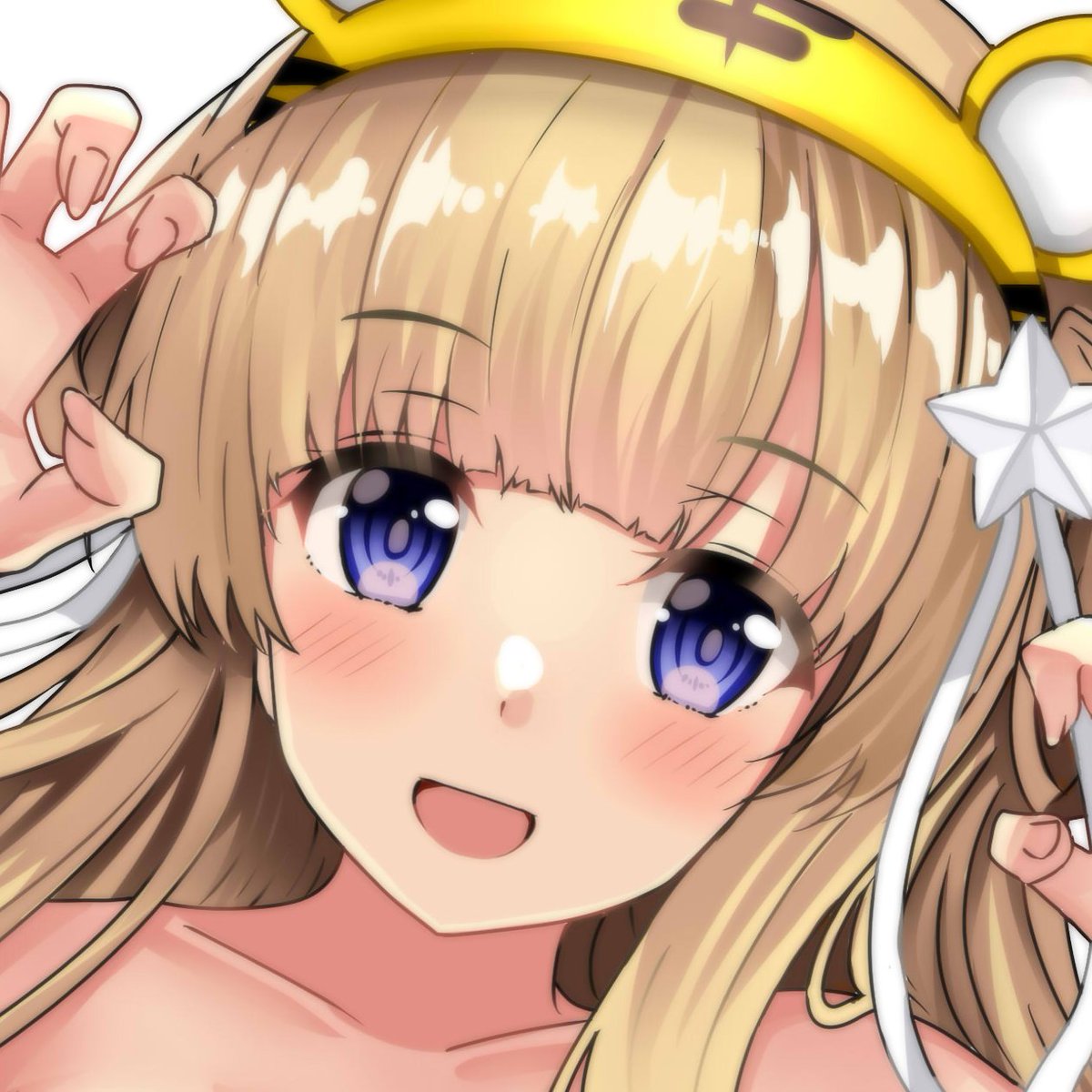 鹿島(艦これ) 「#顔だけで50リツイート来たら強者
今年の描いたお気に入りの艦娘絵から 」|火村 モリタカ＠/5月COMITIA144（B51a)/その次は神戸かわさき10のイラスト
