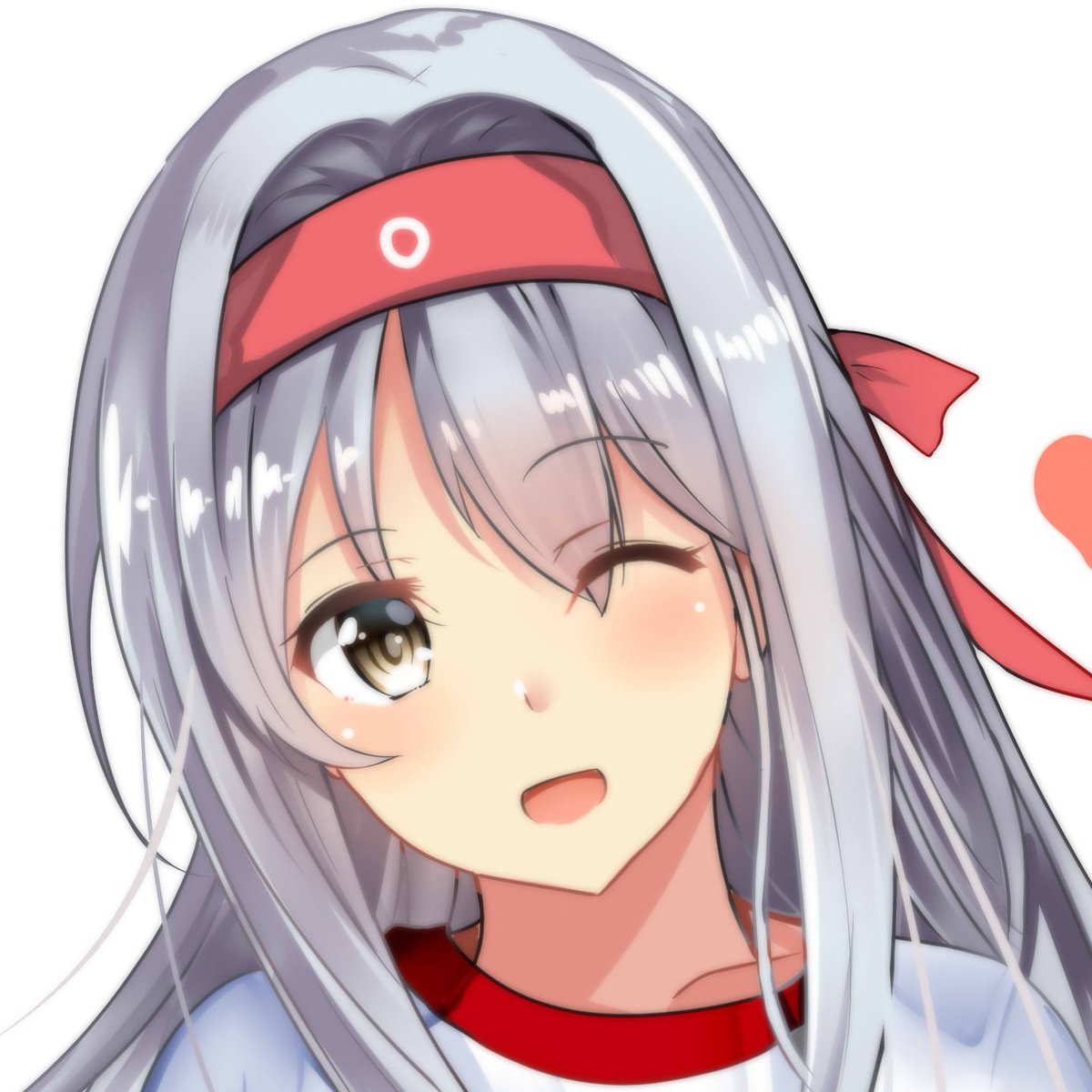 鹿島(艦これ) 「#顔だけで50リツイート来たら強者
今年の描いたお気に入りの艦娘絵から 」|火村 モリタカ＠/5月COMITIA144（B51a)/その次は神戸かわさき10のイラスト