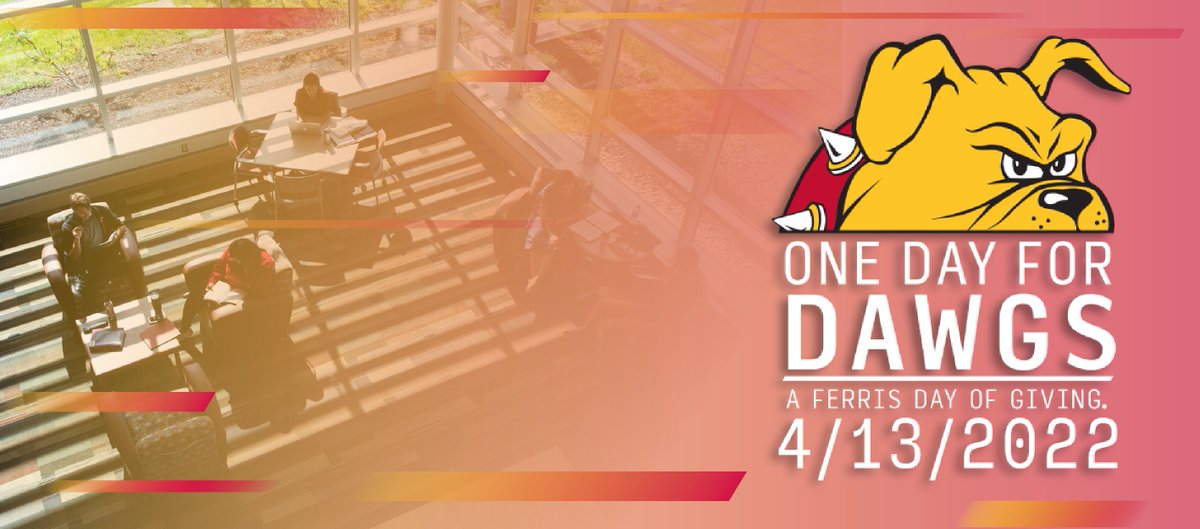 FerrisCAS's tweet photo. Today is the annual @FerrisState #odfd fundraiser! Our college goals are modest this year as there are so many choices! If you are interested in generally supporting students chasing their academic dreams, you can donate to our opportunity fund here: https://t.co/kQ5UTcYgDt
1/9 https://t.co/bn1alFlVKI