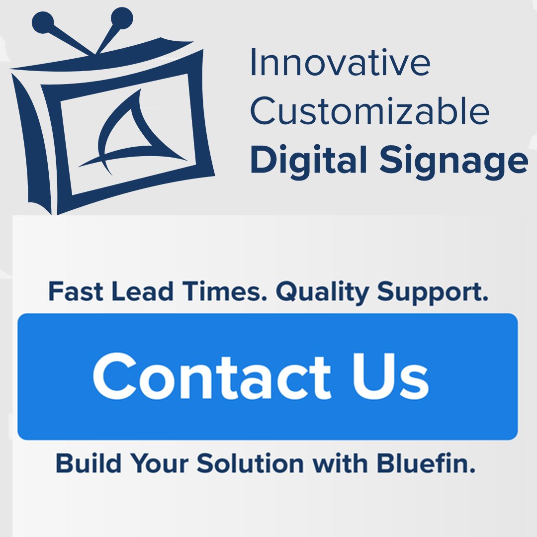 BluefinLcd's tweet photo. Your digital signage partner. Build your solution the #Bluefin. https://t.co/pZsiFATPgH
#BluefinLCD #BluefinScreens #BluefinDigitalSignage #opensource #DigitalSignageSolutions #InnovativeCustomizable #fastleadtimes https://t.co/Hu1QUNR4OO