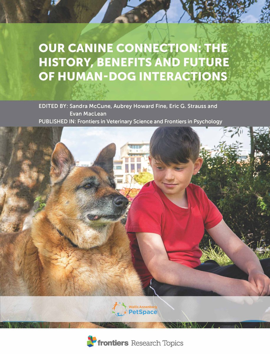 Do You Believe In Dog? 🐶 Mia Cobb (@doubelieveindog) on Twitter photo Excited to be part of the new <a href="/AnnPetSpace/">Annenberg PetSpace</a> and <a href="/FrontVetScience/">Frontiers - Veterinary Science</a> e-book “Our Canine Connection: The History, Benefits and Future of Human-Dog Interactions.” Available for free download now: bit.ly/31DmKfk #workingdogs #science #animalwelfare Excited to be part of the new <a href="/AnnPetSpace/">Annenberg PetSpace</a> and <a href="/FrontVetScience/">Frontiers - Veterinary Science</a> e-book “Our Canine Connection: The History, Benefits and Future of Human-Dog Interactions.” Available for free download now: bit.ly/31DmKfk #workingdogs #science #animalwelfare