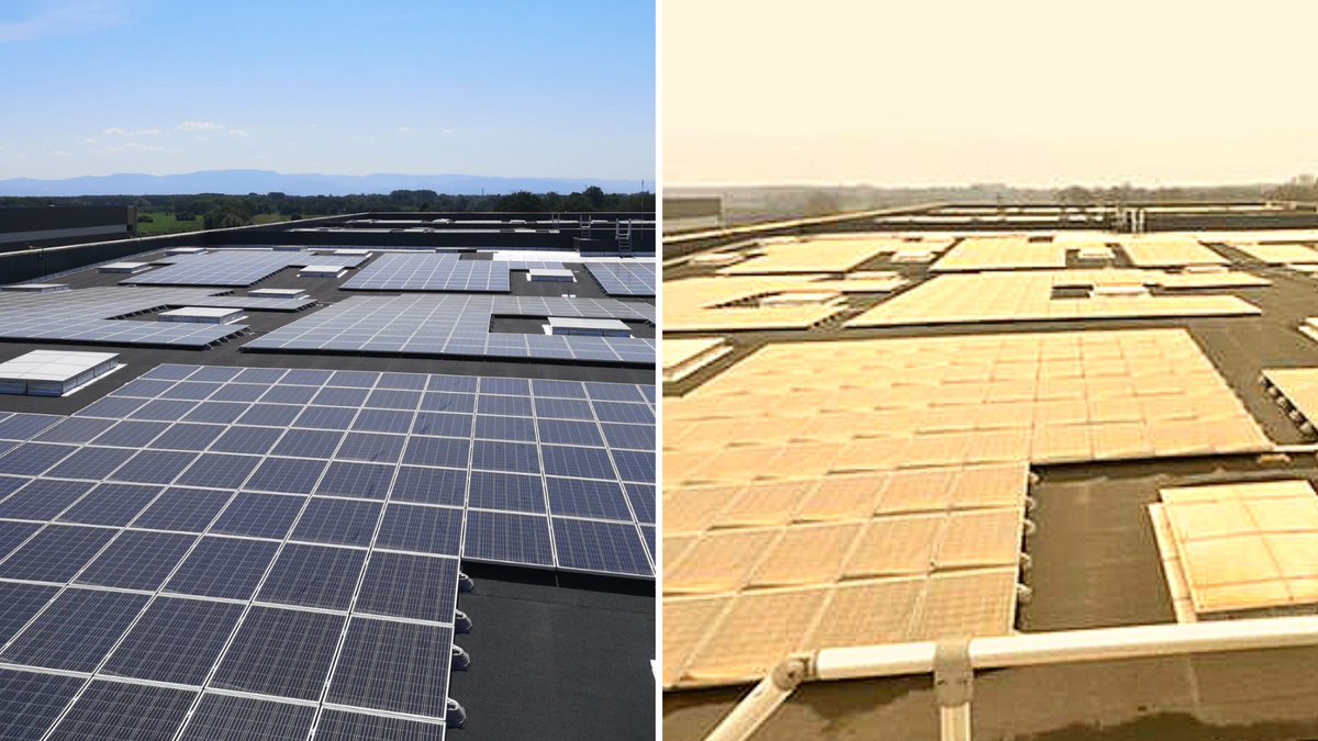 🌪️ Avec des épisodes de plus en plus fréquent de nuage de sable, divers intempéries et aléas du quotidien, assurer une #maintenance régulière de votre #centrale #photovoltaïque est devenu un enjeu majeur. ☀️

👀 En savoir plus ➡️ eu1.hubs.ly/y0Jnqs0

#transitionénergétique