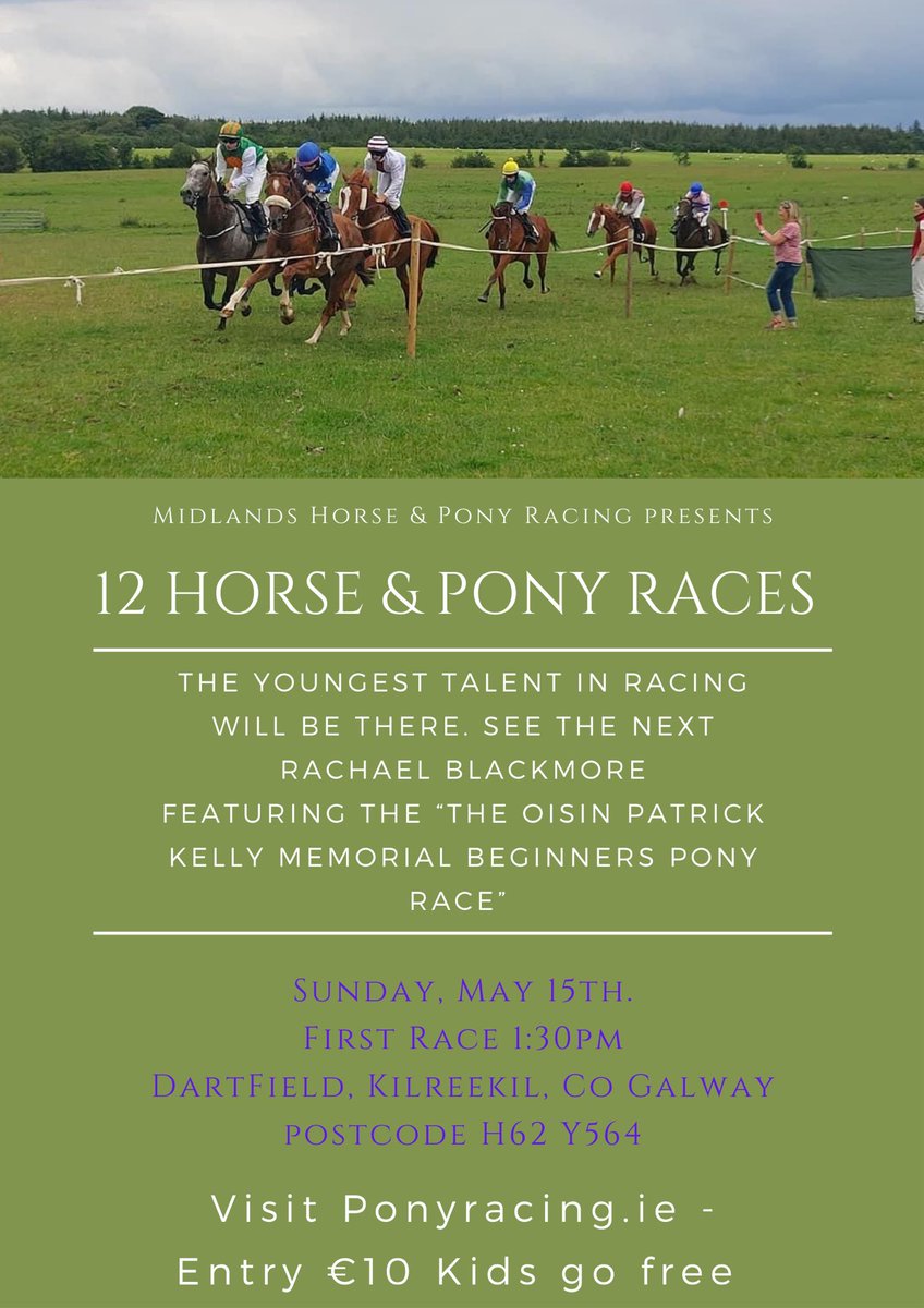 HowTheyRun's tweet image. Only a few weeks to go until the first meeting of the year in Dartfield. We are hoping for a huge crowd. Please retweet @AisCrowe @kevinblake2011 @TheIrishField @RebelDevil71 @McnallyRonan @irishracing @carolinebrowne1 @Mulliganj @daveoconnell1