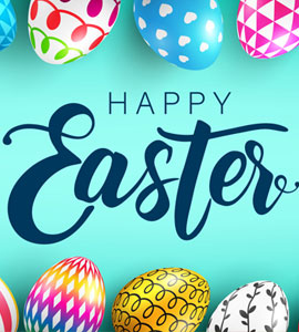 PCPLibrary's tweet image. We will be closed on Sunday, April 17 in observance of the Easter holiday.