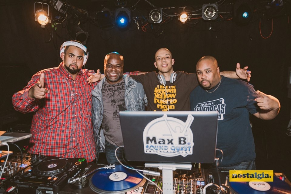 Too much history to mention with these guys. Just be sure that when we get together it's history in the making. Proud to be back at it with @denforcas as we bring in a new era.

Join us TOMORROW - Apr. 14 for R&amp;B Junkies @ The Don on Danforth. 
yesmaxb.com for tickets