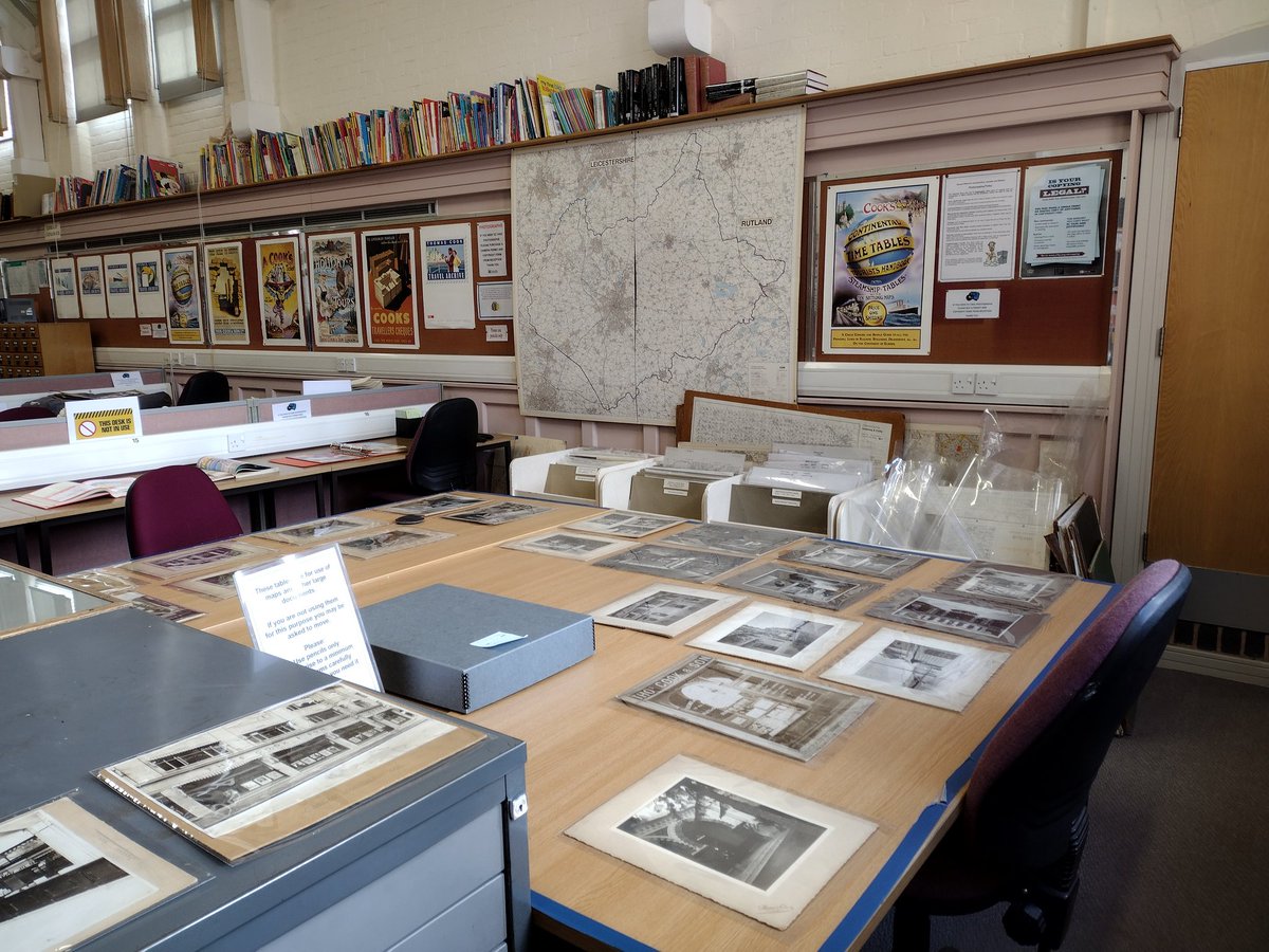 We had pleasure in welcoming the Thomas Cook Pensioner's Assn to the Record Office. It was the first chance we had to show
 the progress we are making with sorting &amp; cataloguing the collection. It was great to share their memories &amp; insight into the company. #ThomasCookArchive