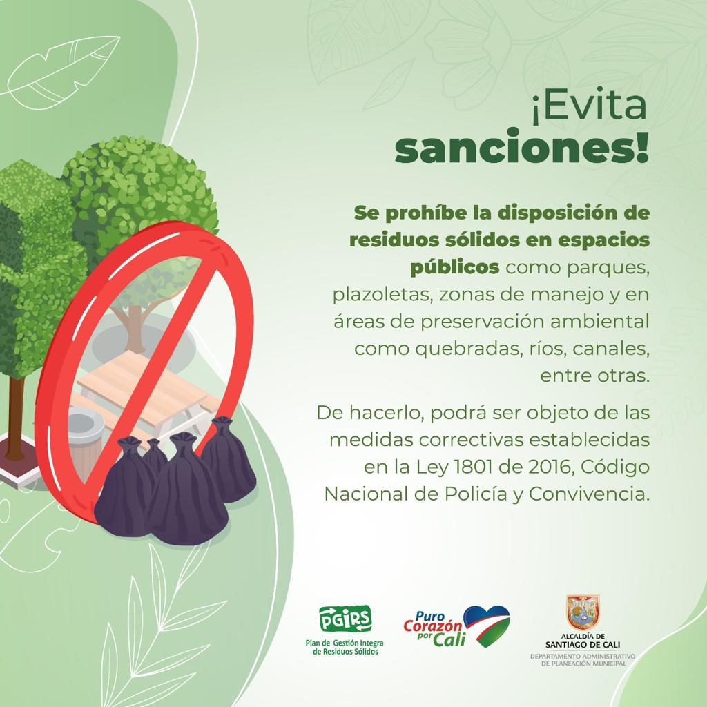 RoyAlejandroB's tweet image. El compormiso y la cultura deben ser la herramienta fundamental de apropiación de nuestros #EspaciosPublicos mantenerlos limpios y dar ejemplo de buen uso muestra el compromiso que como #caleños tendremos para una mejor ciudad.
#CaliCeroResiduos
@AlcaldiaDeCali
#SemanaSanta2022