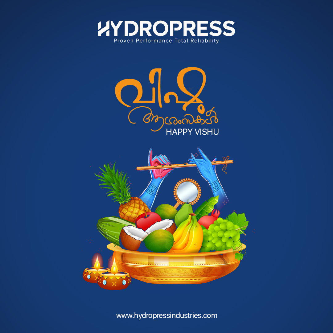 Hydro_press's tweet photo. May each and every moment of this year be blessed with positivity and happiness. Warm greetings on the occasion of Vishu to you.

#HappyVishu #Vishu #Hydropress #Hydropressindustries https://t.co/fhciRMg2Dc