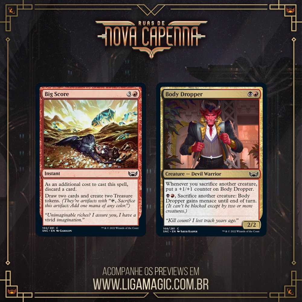 ligamagicbr's tweet photo. Não existe bom dia em temporada de previews sem cards de fato! Não tivemos grandes coisas desde a última postagem, mas essas aqui valem o destaque.
Acha que perdeu algo? Então confere tudo o que já foi revelado em https://t.co/1U9MAQGlCy
#mtgcapenna #mtgpreview #mtgsnc https://t.co/4Ua89pDIgI