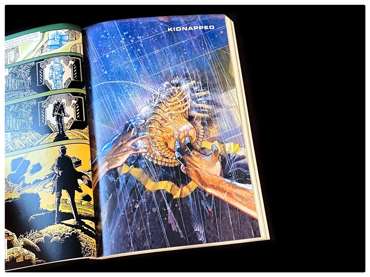 P1NK8CIDBOOTS's tweet photo. Again abit of a mix bag with #aliensomnibus5 novel - #alienskidnapped was fairly decent - I enjoyed seeing more of the baby xeno and got #alienprototype vibes. #alienssurvival was a solid read - I really got engaged with the story and how the infection caught hold of Vic... https://t.co/r8DravT8QB