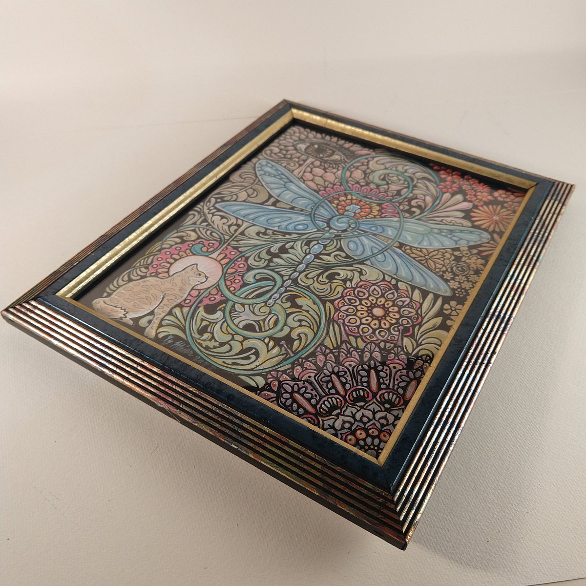 I set up a little space to take good photos for an online store I'm trying to put together-slow going! But I'm having a good time with the framing and photography