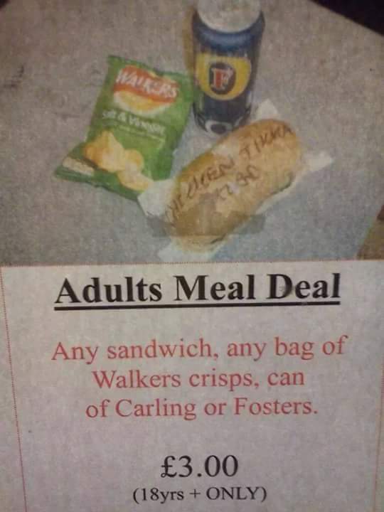 Collins_TJ's tweet photo. Where my teessiders at??
Who's after a Port Clarence meal deal? (18+ ADULTS ONLY!)... https://t.co/zqx4iIFTXE