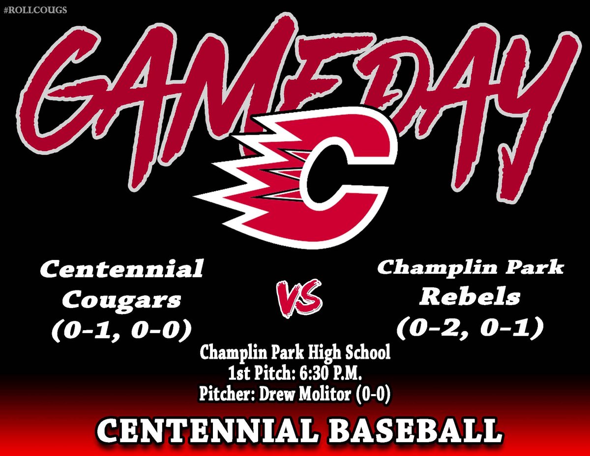 First conference game of the year under the lights at Champlin Park! A great opportunity to come out and see the 2022 Cougars.