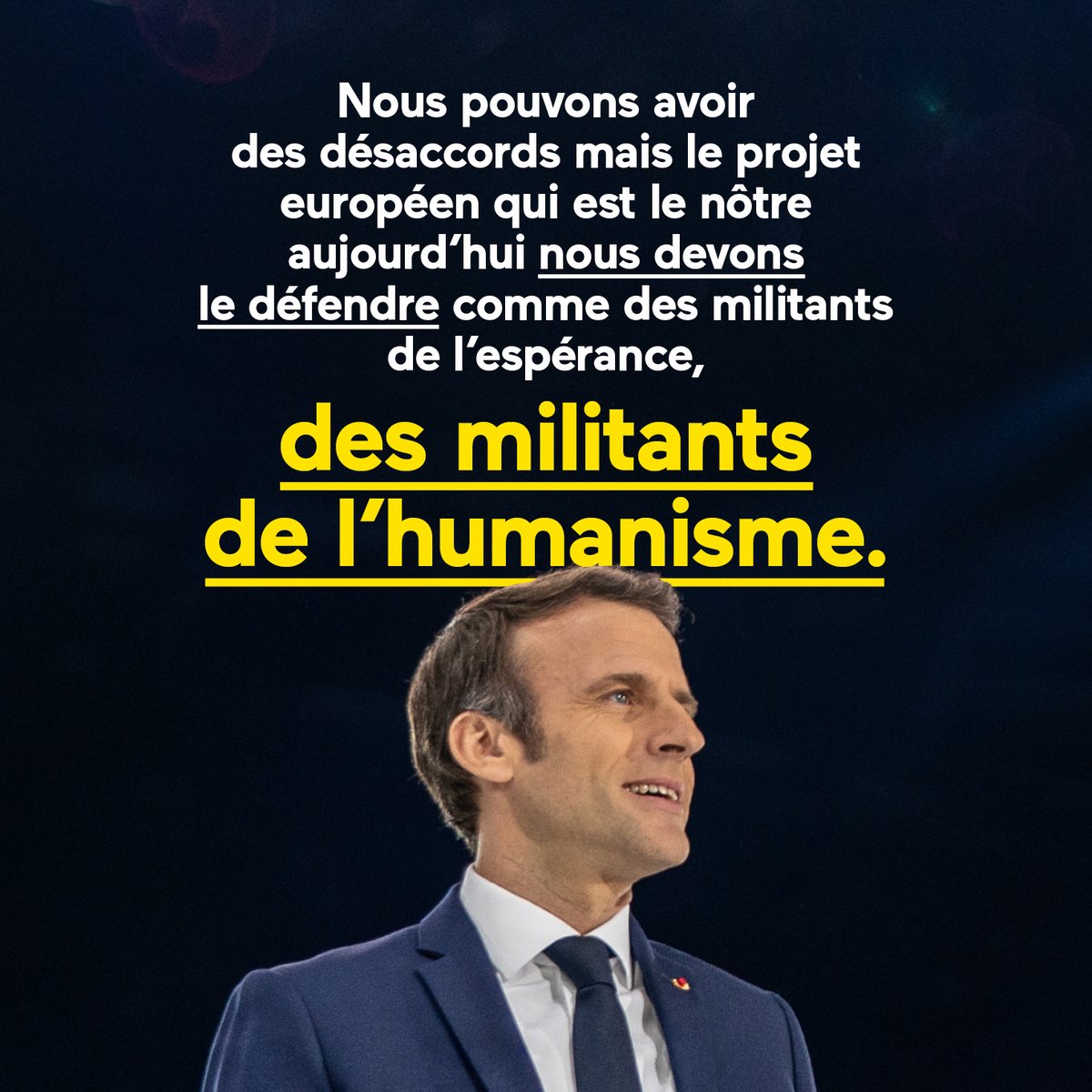 #EmmanuelMacronavecvous #electionspresidentielles2022 #JeVoteMacronAuDeuxiemeTour 
Voter Emmanuel Macron le 24 avril, c'est faire le choix d’une France forte dans une Europe indépendante. #MacronStrasbourg