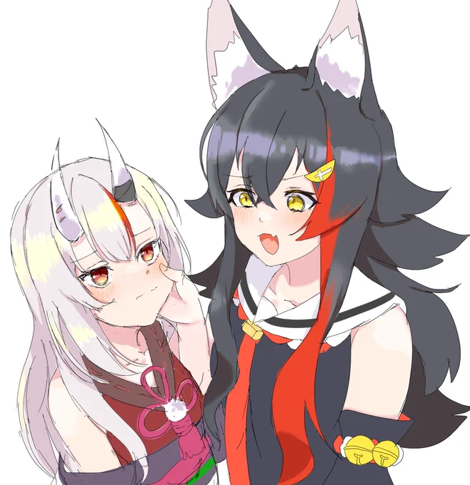 あやみおーん
#百鬼絵巻 
#みおーん絵 