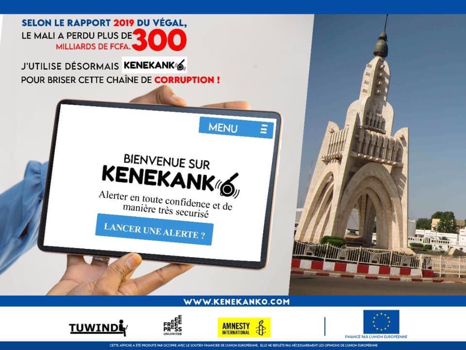 Lancer une alerte sur #kenekanko c'est contribuer à la lutte contre la corruption !
N'hésitez pas à divulguer des cas de manière sécurisée et confidentielle sur secure.kenekanko.com

#kenekanko #Stopcorruption #denonçonsfraude