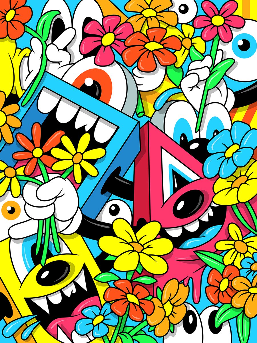 GM from GM, here's a few flowers to brighten your day..🌸🌻