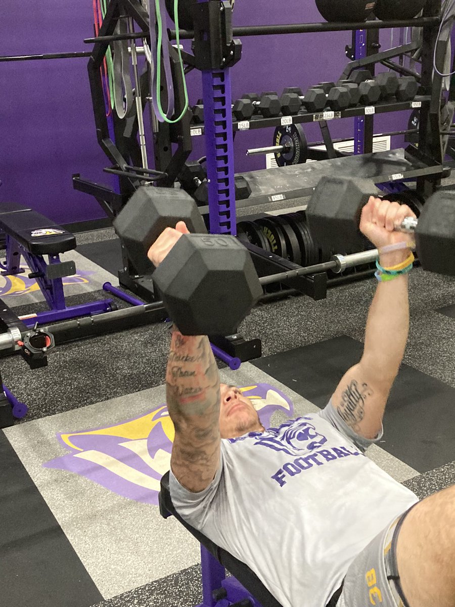 CoachJOdaffer's tweet photo. Go Tigers!
It’s #WorkingCatWednesday!!! The Big Cats are getting 1% better this morning!
@BenedictEDU @benedict_tigers
#DigDeep #PayTheFEE #RARE #GoTigersBC https://t.co/kDOcdTg4Q2