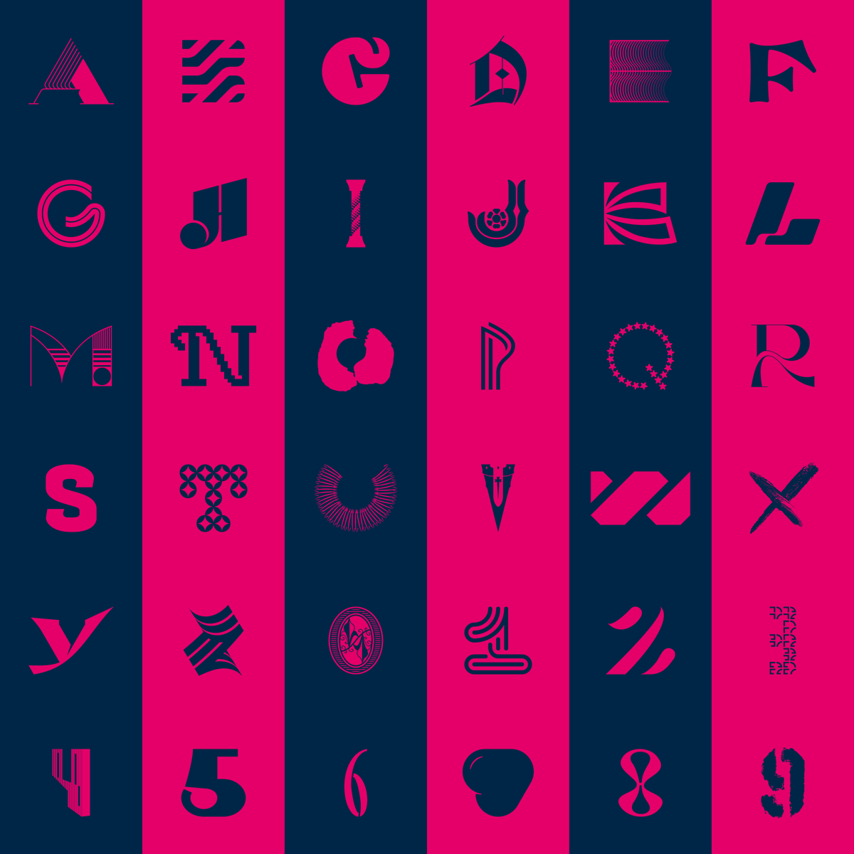 TheArtOfAwe's tweet photo. For contrast, here are the designs for last year's #36daysoftype08 !
What a difference a year makes, huh?
#36days_all https://t.co/ElvwJyt6zS