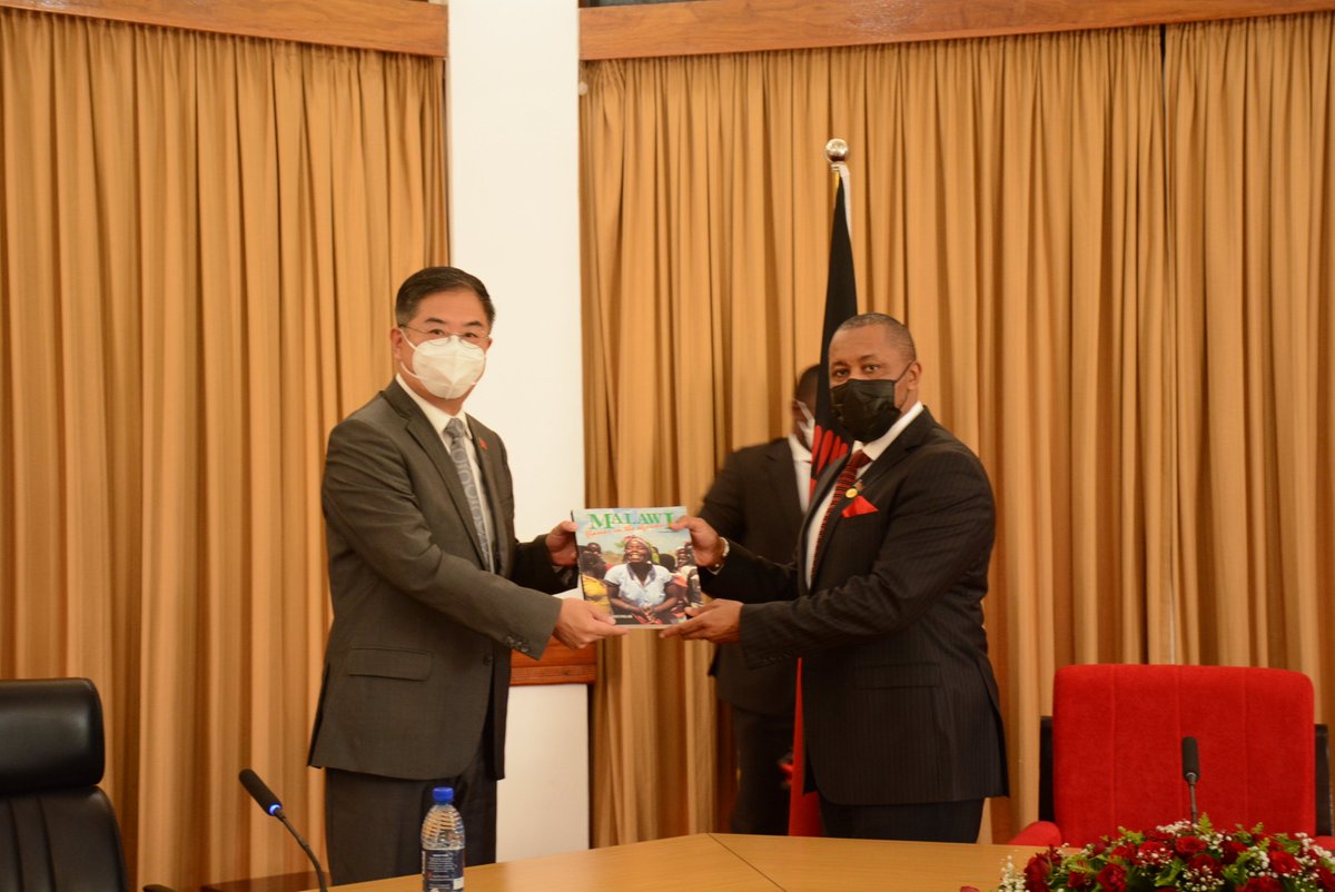 During the past week, I also bid farewell to HRH Dr. Saulos Chilima, Vice President of the Republic of Malawi. We agreed to further deepen our bilateral cooperation and friendship.