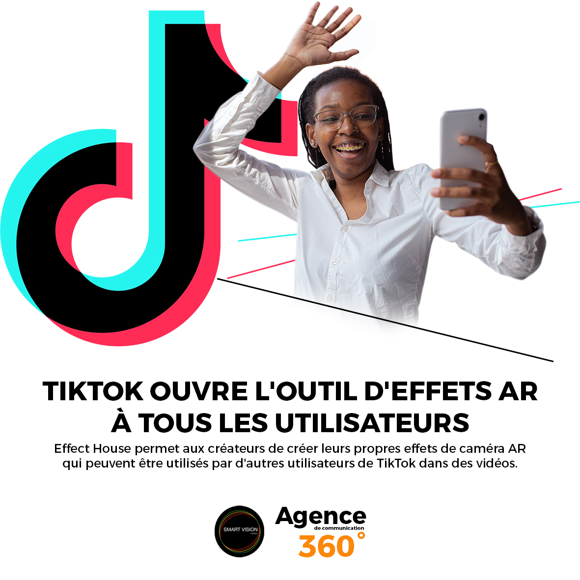 smartvisioncg's tweet photo. EFFECT HOUSE DESORMAIS DISPONIBLE‼
#Tiktok #EffectHouse #Meta #SnapChat #SmartVisionCongo #AgenceDeCommunication https://t.co/elCjkR9371