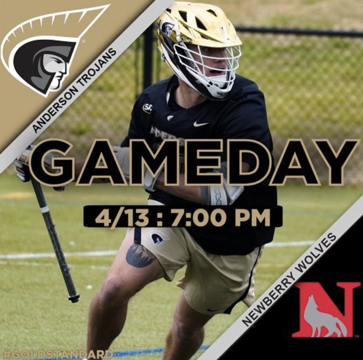 autrojansmlax's tweet photo. GAMEDAY! We host Newberry tonight for some Wednesday Night Lights #GoldStandard 

📍Spero Financial Field
⌚️7:00 PM
💻https://t.co/20Ykyl3Mkp https://t.co/nSz1iWGlq7