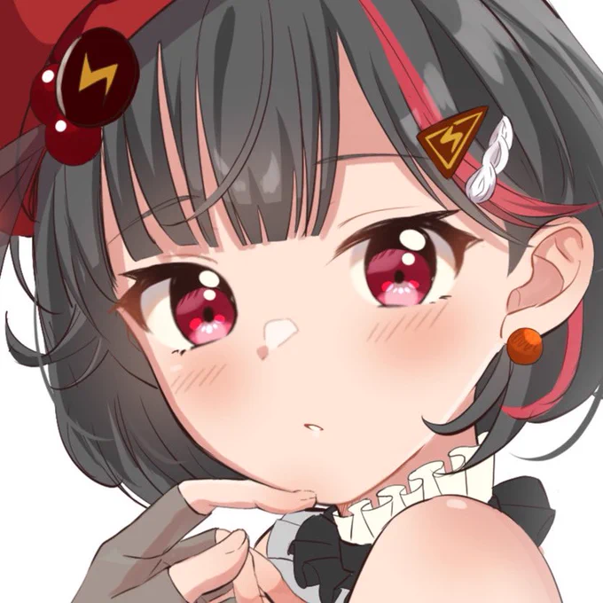 アップ(`・3・) 
#顔だけで50リツイート来たら強者 