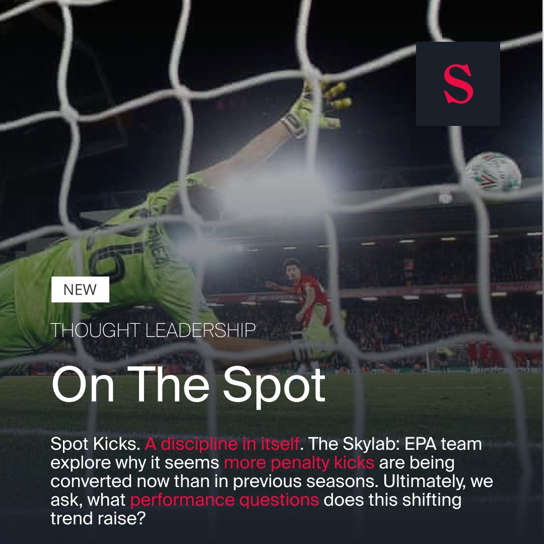 As the rate at which penalties are converted seems to grow across competitors, our analysts dive into the data to explore trends, causes, and changes to competition rules which could influence the rise of spot kicks.

Link to read: bit.ly/SkylabEPASpotK…

#football #penalty #CL