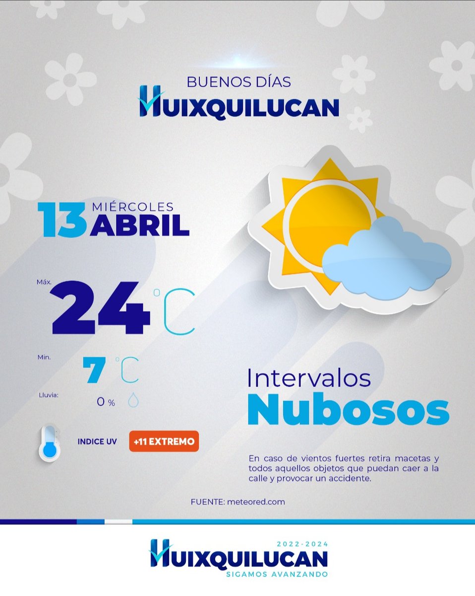 HuixquiGob's tweet photo. ¡Buenos días! https://t.co/gEU3sjyzGC
