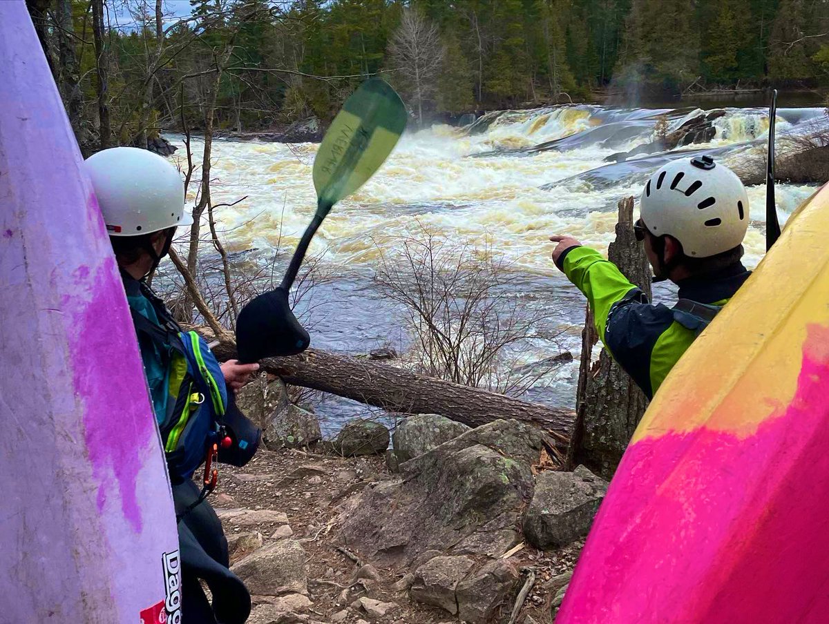 Wildernesstours's tweet photo. WT guides are already out on the river preparing for the season. Just over a month from opening day! 🇨🇦 #ottawa #canada #outside #wildernesstours #ontario #quebec https://t.co/1vdjfuljO1