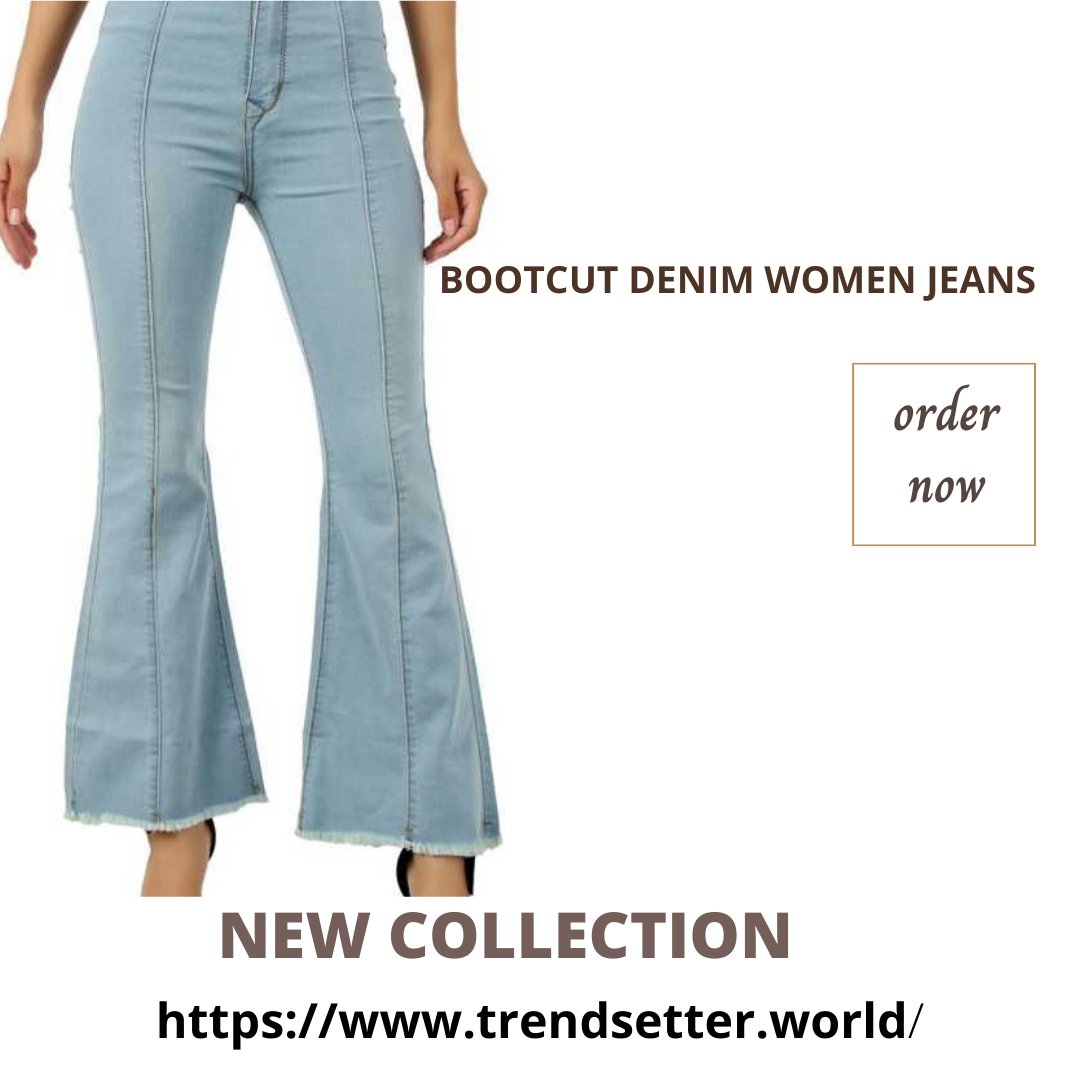 TrendsetterDEL's tweet photo. #TRENDSETTER boot cut women #jeans offer a snug fit through the waist and thigh, with a classic boot cut leg from knee down. Dress them up with a suit jacket and heels, or keep it casual with your favorite sneakers.
Shop Now https://t.co/qPMm9Qzcep

#online #shopping #denimjeans https://t.co/n5diCjeAHF