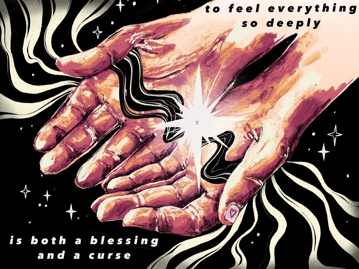 gloriecoeur's tweet photo. to feel everything so deeply is both a blessing and a curse https://t.co/CKiYEZy5VS