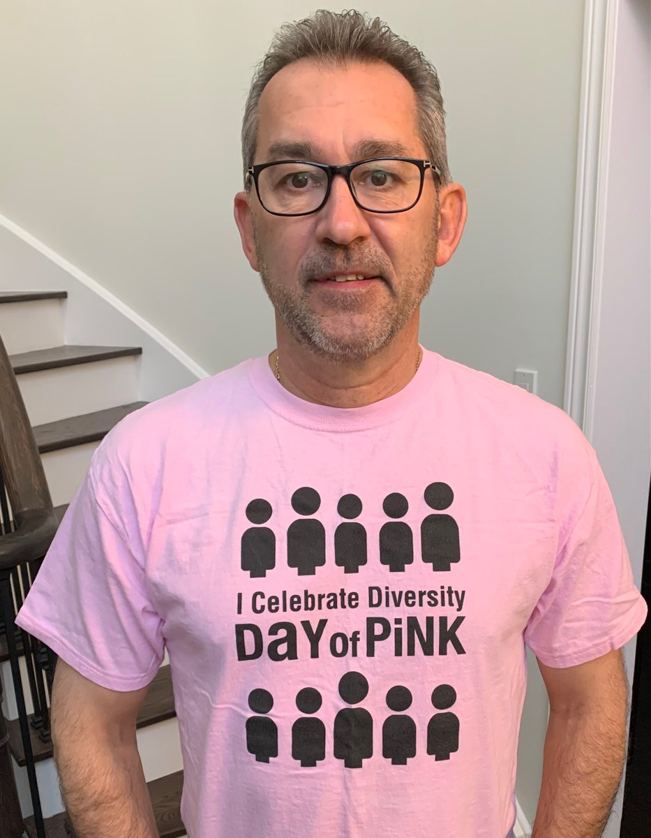 Proudly wearing pink today as I stand in solidarity with the LGBTQ2+ community and to represent equality, diversity, inclusivity and acceptance in the workplace.   #CRAInclusionARC #DayofPink