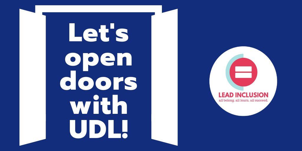 leeannjung's tweet photo. ➡️ So many "special accommodations" for students with IEPs have the potential to help all students. Let's open those doors for everyone through universal design for learning. #LeadInclusion #globaled #inclusion #udlchat #udl #globalsped https://t.co/vSmYi2nL1K