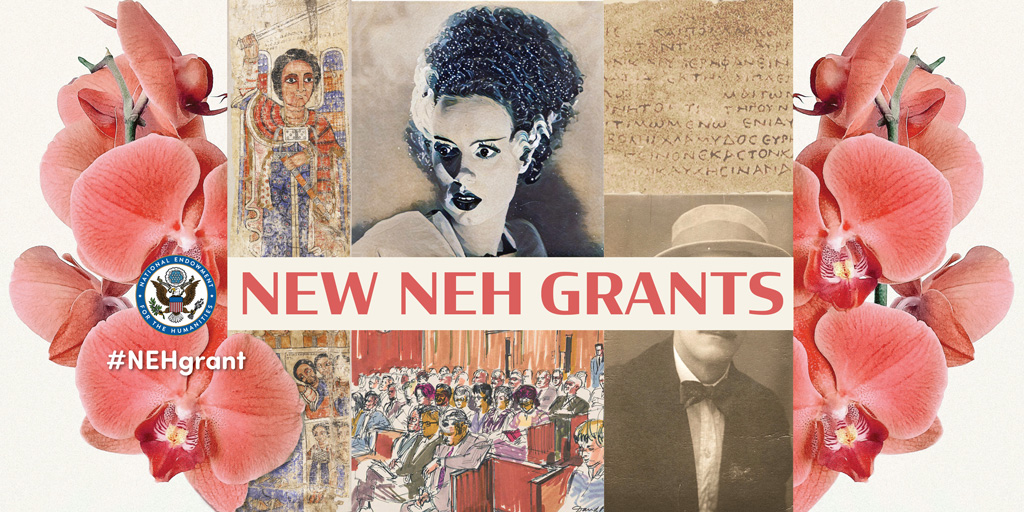 NEH announces $33.17 million in new #NEHgrant awards to 245 #humanities projects.  

Awards will support historic collections, exhibitions, films, infrastructure, interdisciplinary curricula, scholarly research, and more: bit.ly/3xuQoox