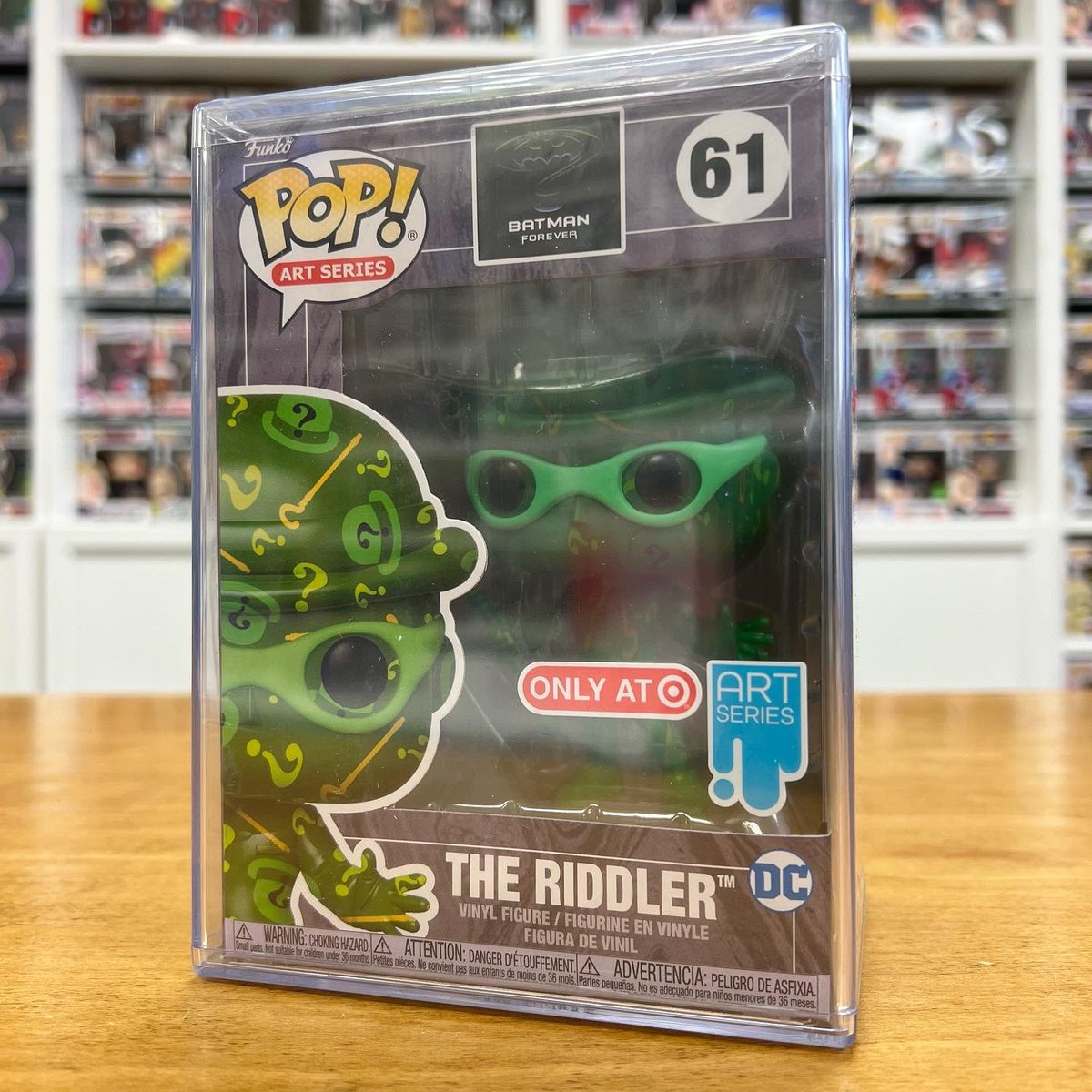 kdogandfish's tweet photo. We just received the Exclusive #DC Artist Series Riddler & Catwoman 🔥 We also just got restocked on the 1989 Joker & Batman Returns Penguin, but this time with the #TargetCon2022 Sticker 🤩 Get these wicked DC Artist Series #Funko Exclusives online now at https://t.co/OYwKWiwXmq https://t.co/xK9dvvEUCR