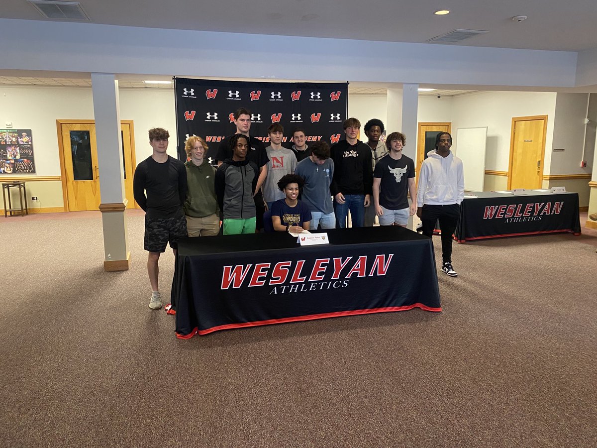 Teammates and Friends across the years celebrating ⁦<a href="/CamParker_20/">Cameron Parker</a>⁩ signing with ⁦<a href="/carolinaumbb/">CU Men’s Basketball</a>⁩ this morning! 

Grateful for Cam’s crew! 
Grateful for Cam’s village!

#GoTrojans
#GoBruins 
#StudentAthlete
#Blessings
