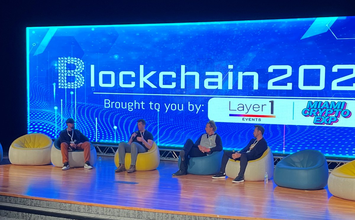 mrepetto's tweet photo. April was a fantastic month for #Blockchain with several events happening in the first 2 weeks. We had #Bitcoin2022miami, where the new #BitcoinBul was unveiled by Miami’s mayor, #NFTWeekMiami and #Blockchain2022Miami. All amazing events that got us pumped for the future. https://t.co/GyMqSF4crU