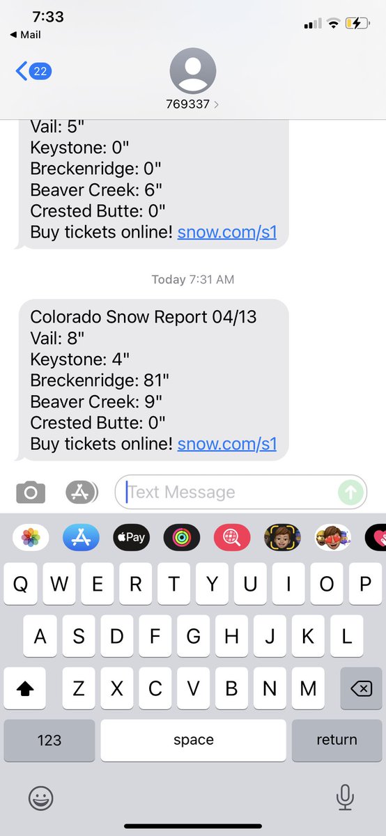 Libby O (@libs_22) on Twitter photo Did <a href="/breckenridgemtn/">Breckenridge Resort</a> really get 81 inches of snow in the past 24 hours??? #skibreck #colorado Did <a href="/breckenridgemtn/">Breckenridge Resort</a> really get 81 inches of snow in the past 24 hours??? #skibreck #colorado
