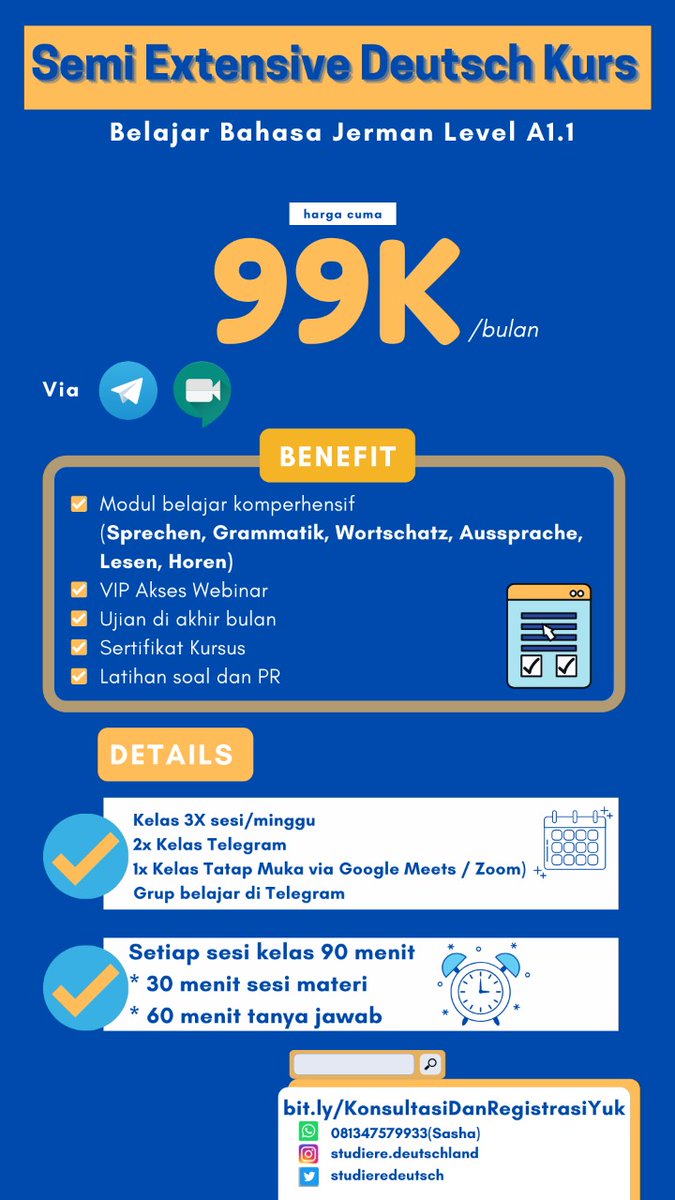 studieredeutsch's tweet photo. Musim semi (Der Frühling) di kota Hanover bulan April akan menyambutmu dgn hamparan bunga squill berwarna biru di taman Georgengarten.
Lebih asik lagi kalau datang dan menyaksikan langsung kesana dong. Yuk belajar bahasanya dulu, mulai 99k lho.
#belajarjerman #bahasajerman https://t.co/DRNzJ5FOTz