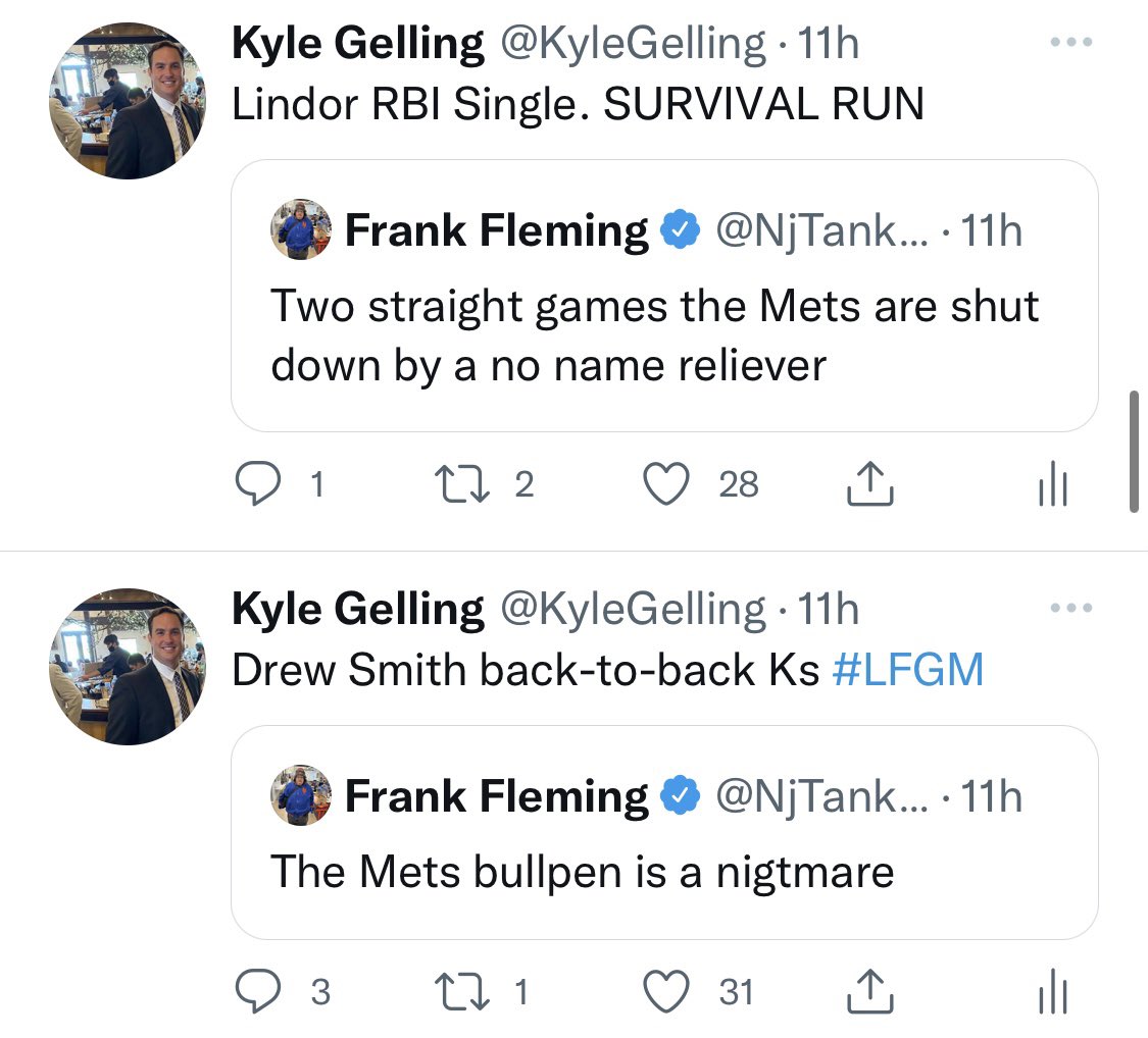 KyleGelling's tweet photo. Thinking about just becoming a #FrankFactChecker late in ballgames. 

Thoughts? @KFCBarstool @TheClemReport @MeekPhill_ https://t.co/sFS9PSkaMT