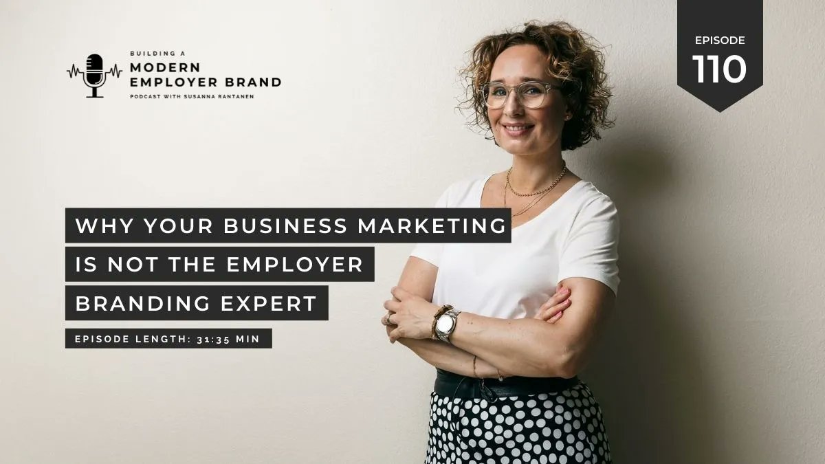 Do we automatically assume the #business #marketing team to be #employerbranding experts? This episode 👉 buff.ly/3rcKEMe tackles the topic and talks about why #HR &amp; #talentacquisition can afford more confidence in owning employer branding. #talentmarketingpro @emineland