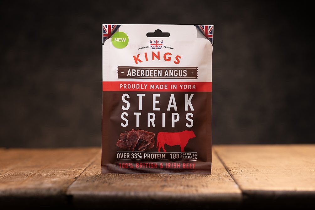 kingssnacks's tweet photo. Steak has never been so convenient.

#steak #kings #kingssnacks #steakstrips #Kingsjerky #new #newpackaging https://t.co/cC6eDIJhak