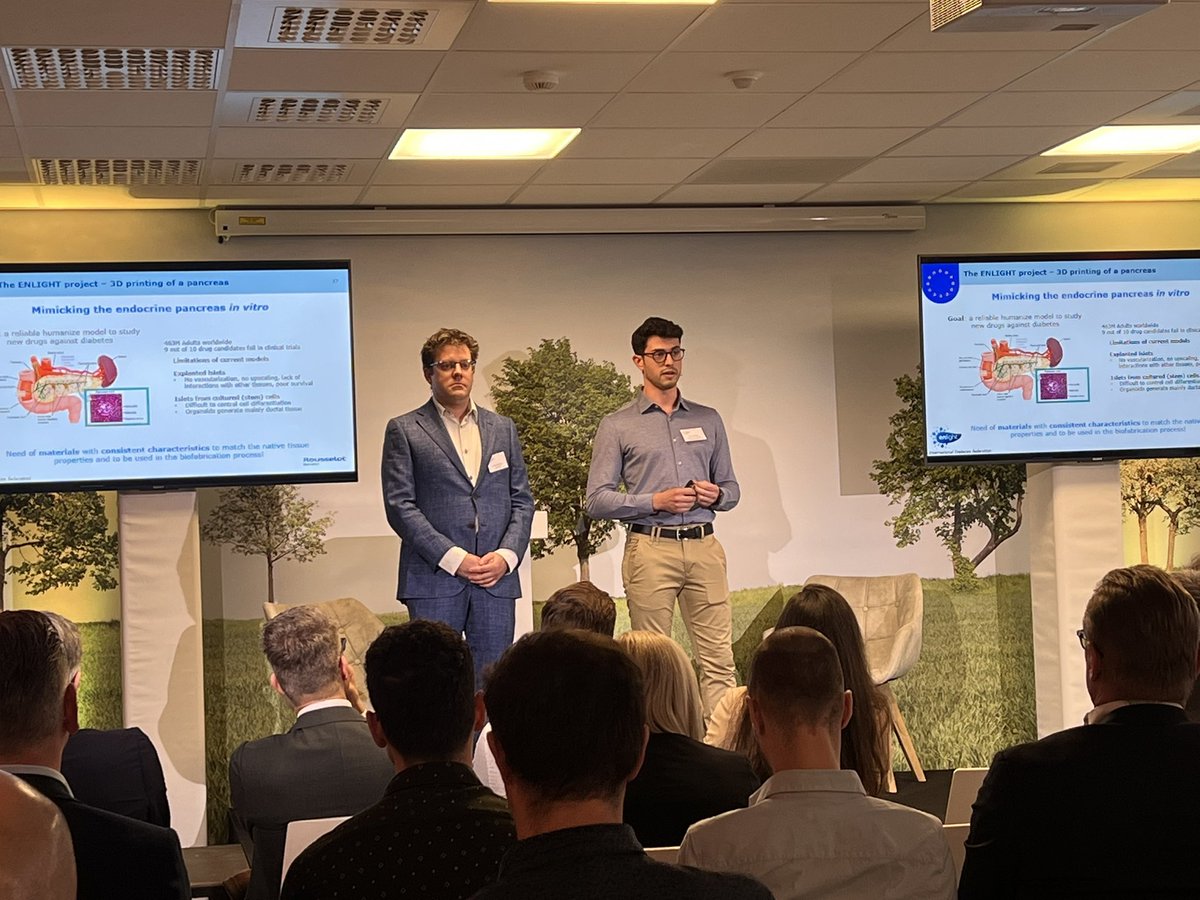 Rousselot innovation days is taking place NOW with presentation about natural biomaterials consistency &amp; tunability and how to print organs. <a href="/RousselotGlobal/">Rousselot</a> #biomaterials #rousselotdays