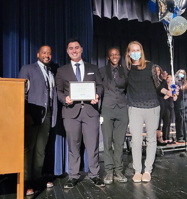 Congratulations, Mr. Eric Rohwedder is Northeast HS 21-22 Rookie Teacher of the Year!