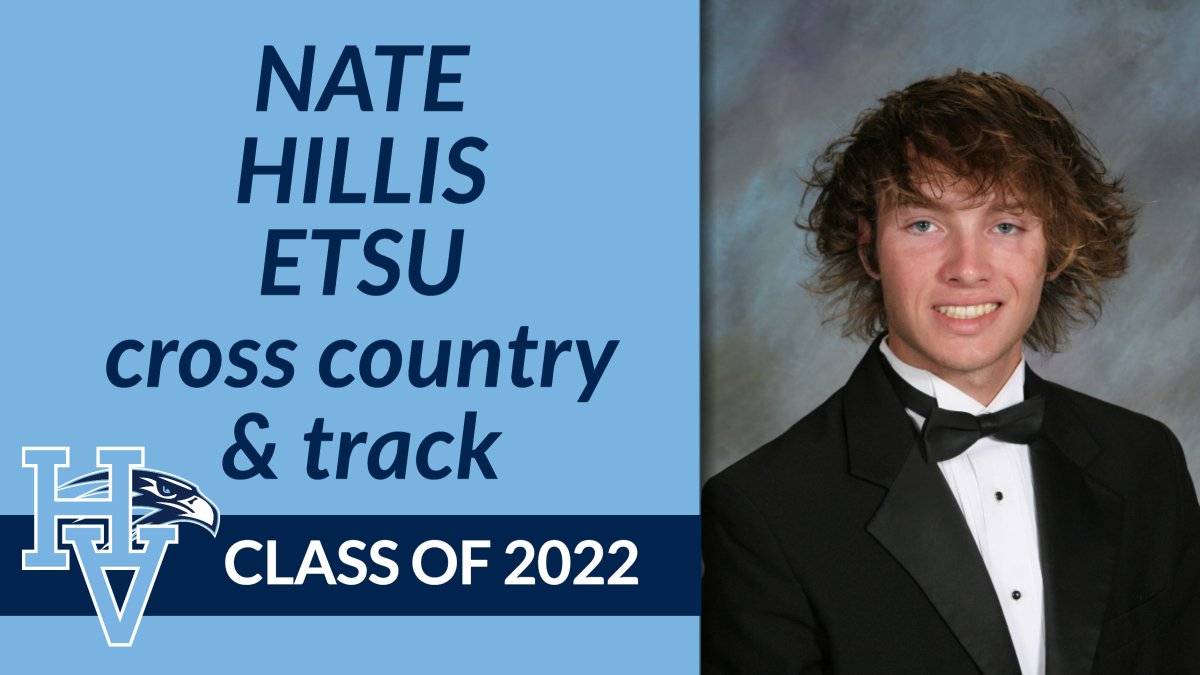 Congrats to <a href="/Nate_hillis/">nate hillis</a> for signing to run with <a href="/ETSU_TF_XC/">ETSU Track and Field — Cross Country</a>! <a href="/etsu/">ETSU</a> <a href="/HVAAthletics/">Hardin Valley Athletics</a> @hva_tf