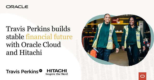 lilykingcomms's tweet photo. Thanks to our ERP Cloud, Travis Perkins will be able to #automate up to 96% of transactions in the future. Read the details here: #cloud #construction https://t.co/Uy5APwLbIK https://t.co/NLKbI14T5e