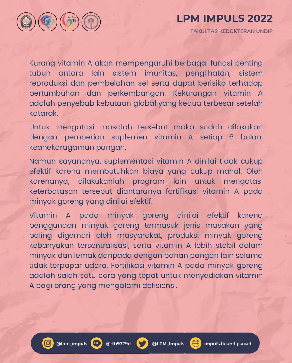 LPM Impuls FK UNDIP tweet media